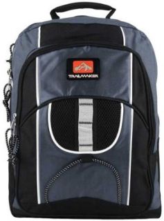 TrailMaker Gray Sportive Multipurpose Student School Backpack/ Outdoor Backpack/ Bookbag Clothing