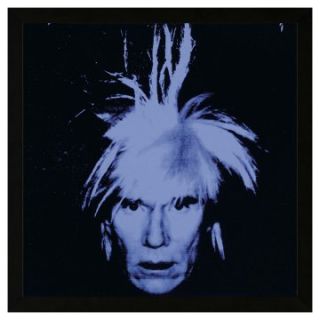 Andy Warhol   Self Portrait   c. 1986   40 x 40 in.   Framed Wall Art
