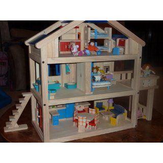 Plan Toys Plan Toys Dollhouse Series Terrace Dollhouse Toys & Games