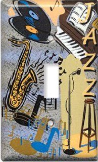 Switch Plate Cover Art Jazz African American S    