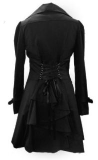 Classic Cotton Gothic Steam Punk Corset Riding Jacket Coat Plus Sizes 6 26. Novelty Outerwear Jackets Clothing