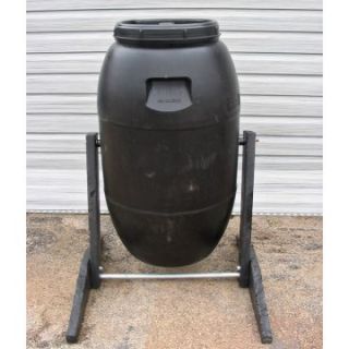 Upcycle 55 Gallon Plastic Compost Tumbler   Compost Tumblers