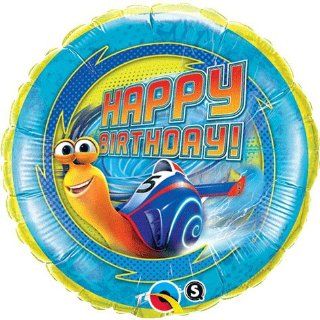 18" Turbo Happy Birthday Licensed Mylar Balloon 