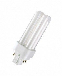 (Pack of 10) PLD 18W 835, 18 Watt Double Tube Compact Fluorescent Light Bulb,   