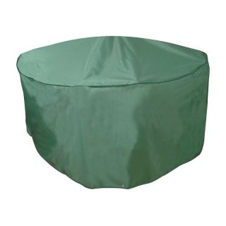 Bosmere C521 Round Table and Chairs Cover   84 diam. in.   Light Green   Outdoor Furniture Covers