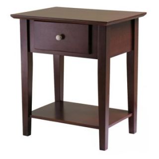 Winsome Shaker Side Table with Drawer   End Tables