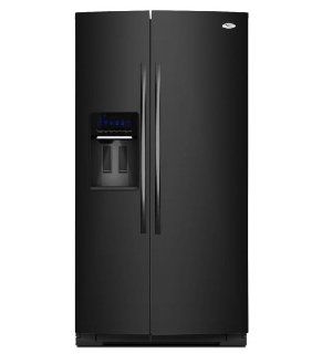 Whirlpool GSS30C6EYB 29.7 Cu. Ft. Black Side By Side Refrigerator   Energy Star Appliances
