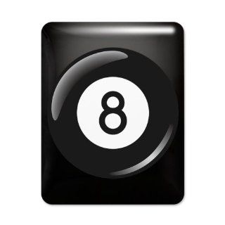 iPad Case (iPad 1 Only) Black 8 Ball Pool Billiards 