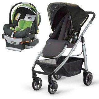 UPPAbaby 0071JKE   Cruz Jake Stroller with KeyFit 30 Infant Car Seat in Midori  Infant Car Seat Stroller Travel Systems  Baby