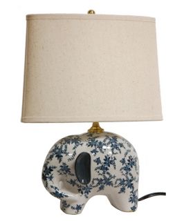 15 Inch Elephant Lamp   Table Lamps