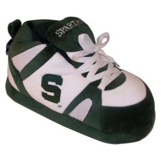 Comfy Feet NCAA Sneaker Boot Slippers   Michigan State Spartans   Mens Slippers