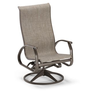 Telescope Casual Cape May Sling Supreme Adjustable Aluminum Swivel Rocker   Outdoor Lounge Chairs