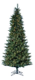 4.5 ft. Classic Green Pre lit Christmas Tree with Metal Base   Christmas Trees