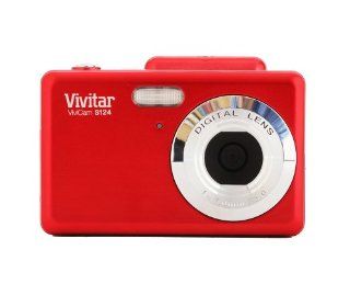 Vivitar 16MP Camera with 2.4 Inch TFT Panel (VS124 RED FR)  Compact System Digital Cameras  Camera & Photo