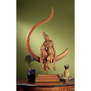 Design Toscano 28 in. Guan Yin Chinese Goddess Sculpture   Sculptures & Figurines