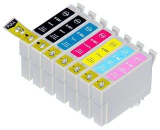 7 Pack Remanufactured 98 , T098920 2 Black, 1 Cyan, 1 Magenta, 1 Yellow, 1 lightycyan, 1 lightymagenta for use with Artisan 700, Artisan 710, Artisan 725, Artisan 730, Artisan 800, Artisan 810, Artisan 835, Artisan 837. Ink Cartridges for inkjet printers. 
