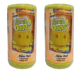 Scrub Daddy 8 Pack  Cleaning Sponges  Beauty