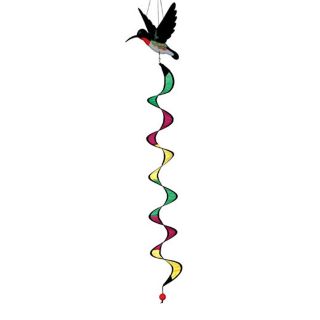 Premier Designs Ruby Throated Hummingbird Wind Spinner   Wind Spinners