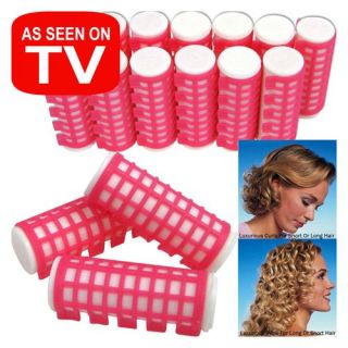 Remedy 1 in. Hot Water Curlers Gel Infused   Set of 12   Hair Styling Tools