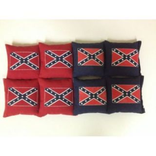 Confederate Flag Cornhole Bags   Set of 8   Cornhole