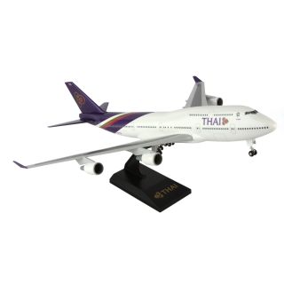 Skymarks Thai 747 400 with Gear 1/200 Model Airplane   Commercial Airplanes