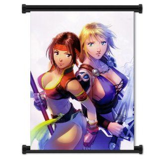 Soul Calibur 2 Game Seong Mi Na & Sophitia Fabric Wall Scroll Poster (31"x45") Inches  Prints  
