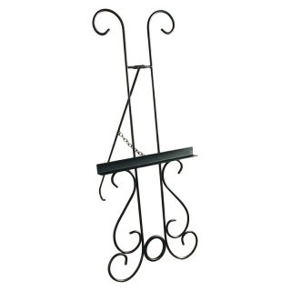 New Orleans Wrought Iron Picture Display Easel   Decorative Easels