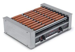 Nemco Bun Warmer & 10 Hot Dog Roller Grill With Guard Kitchen & Dining