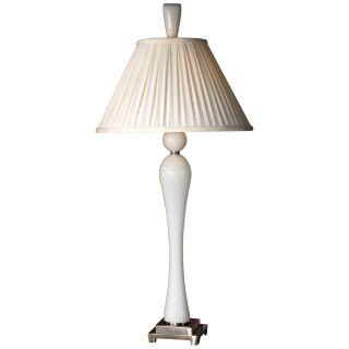 Uttermost 26236 Striped Ivory Table Lamp   Table Lamps
