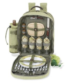 Hamptons Picnic Backpack for 4   Picnic Baskets & Coolers