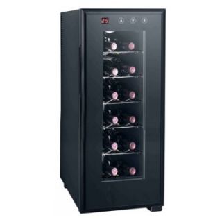 Sunpentown WC 1272H 12 Bottle Thermo Electric Wine Cooler with Heating   Wine Coolers