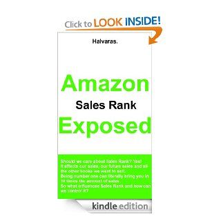 Sales Rank Exposed eBook Halvaras Kindle Store