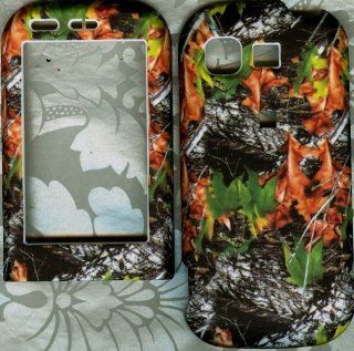 Camo leaves rubberized LG 840 spyder II spyder 2 hard case phone cover Cell Phones & Accessories