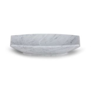 Xylem MAVE240CWT Cradle Stone Vessel Sink   White Carrara Marble Do Not Use