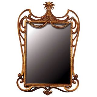 Classic Antique Copper Gold Mirror   Wall Mirrors