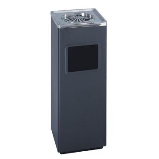 Safco Square Ash And Trash Receptacle   Office Trash Cans