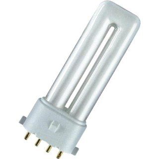 SYLVANIA 20317   CF9DS/E/841   9 Watt CFL Light Bulb   Compact Fluorescent   4 Pin 2G7 Base   4100K      