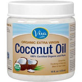 Viva Labs #1 Organic Extra Virgin Coconut Oil  Grocery & Gourmet Food