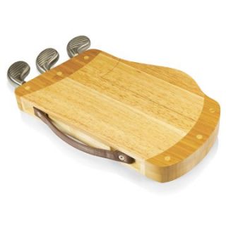 Picnic Time Caddy Cheese Cutting Board   Natural Wood   Cutting Boards