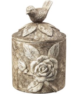 Elk Lighting 7H in. Bird Box in Distressed Finish   Decorative Boxes & Baskets