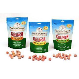 Pet Stella & Chewy's Freeze Dried Dog Treats, Carnivore Crunch Duck Recipe, 4 Ounce Pouch Supply Store/Shop  Pet Snack Treats 