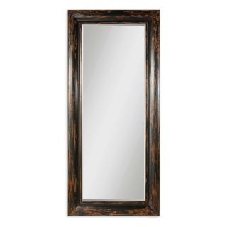 Uttermost Wilton Black & Honey Full Length Wall / Leaning Floor Mirror   38W x 85H in.   Wall Mirrors