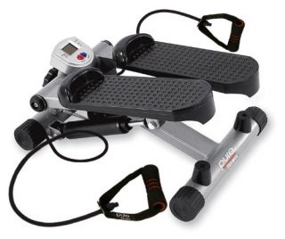 Pure Fitness Mini Stepper with Stretch Cords   Steppers