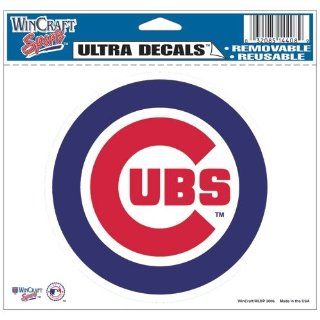 Chicago Cubs Logo 4.5 x 6" Ultra Decal  Automotive Decals  Sports & Outdoors