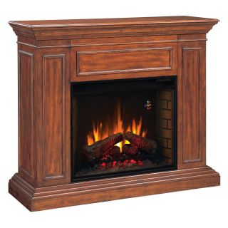 Classic Flame 28 in. Princeton Electric Fireplace   Walnut   Electric Fireplaces