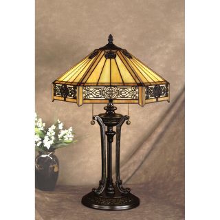 Quoizel Indus TF6669VB Tiffany Lamp   Table Lamps