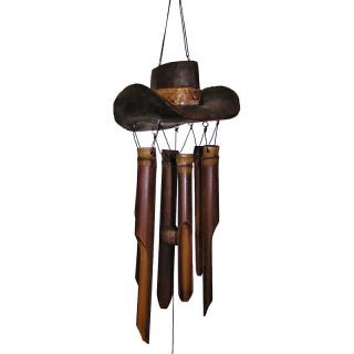 Cohasset Cowboy Hat 15 Inch Wind Chime   Wind Chimes
