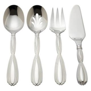 Reed and Barton Corp Overture 4 Piece Hostess Set   Serving Sets