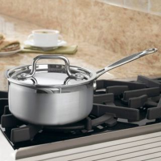 Cuisinart Multiclad Pro Triple Ply Stainless Steel 1.5 qt. Saucepan with Lid   Saucepans