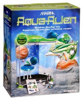 Marina Aqua Alien Goldfish Kit   Fish Tank Aquariums